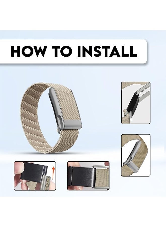 Ultra-soft Nylon Sport Band Compatible with WHOOP 5.0, One, Peak, and Life | Breathable, Durable & Secure Fit Strap | NOT for Gen 4 - Image 3